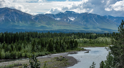 The Alaska Range Montains