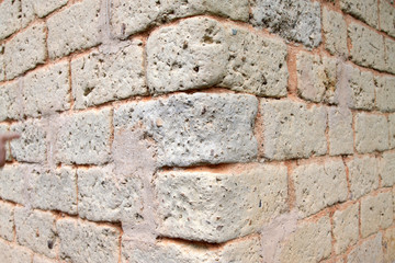 Adobe walls in an old building
