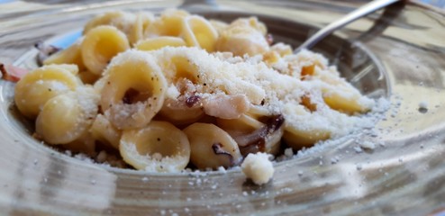 Piatto orecchiette parmigiano 