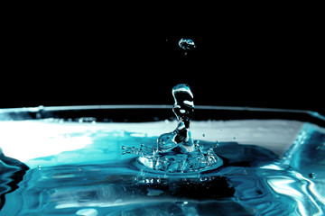 Water droplet as background 