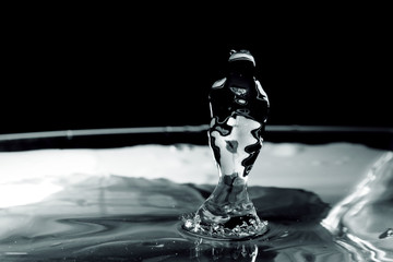 Water droplet as background 