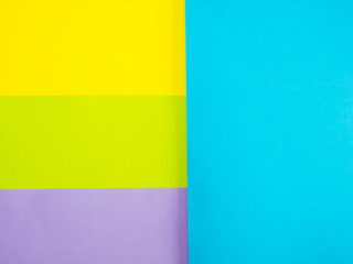 abstract colored yellow blue green paper background