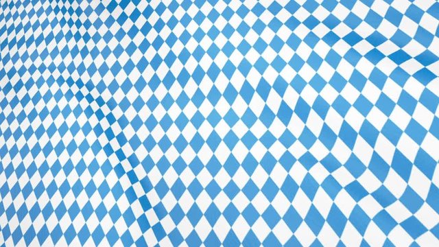Octoberfest Bavarian flag pattern. October munich fest background. Rhomb octoberfest blue ornament