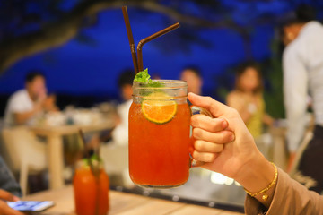 Sweet Lemon Iced Tea