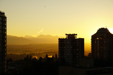 Sunrise in BC 