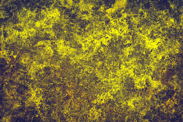 Yellow old grunge background