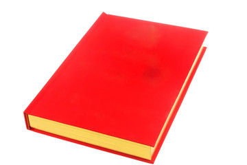 red thick books