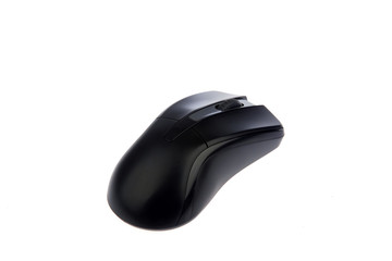 Black wireless mouse