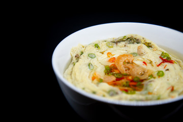 Thai Steamed Eggs or Kai Toon (In thai)