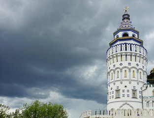 The reconstructed Palace of the Russian tsars 