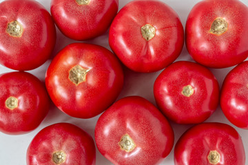 Fototapeta na wymiar Background of tomatoes