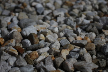 gravel stone beach