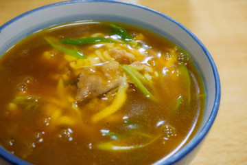 美味しそうなカレーうどん