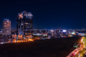 ノースゲートビルディングからの夜景