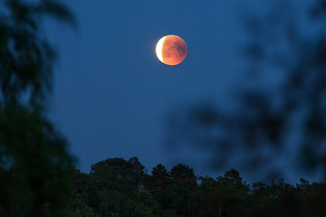 Blutmond in Norwegen © Johannes