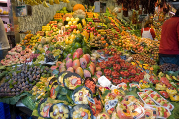 Fruit stall, Mercat de la Boqueria