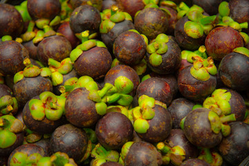 Mangosteen The queen of Thai fruit.