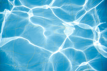 Swimming pool with stair at hotel. Foam board for the teaching of swimming beside swimming pool. - Vintage Tone.