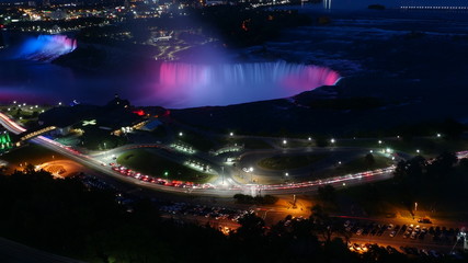 Niagara Wasserfälle Nacht