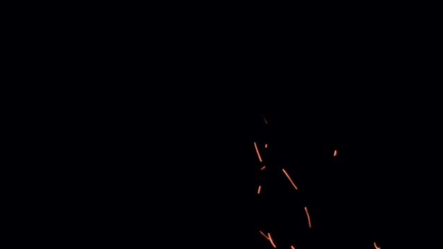 Sparks from Bonfire