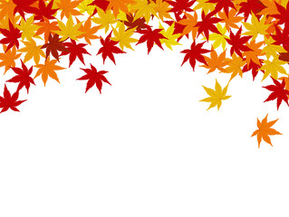 紅葉の背景素材