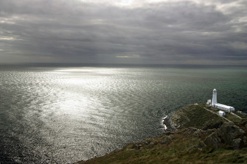 Fototapeta na wymiar South Stack Lighthouse, Holy Island, Wales