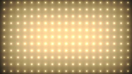 Wall of  lights Led. Backdrop abstract