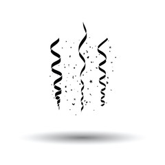 Obraz premium Party serpentine icon