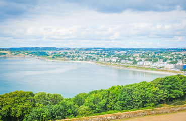 Obraz premium Famouth in Cornwall, England