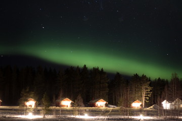 Nothern lights in finland