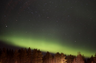 Nothern lights in finland