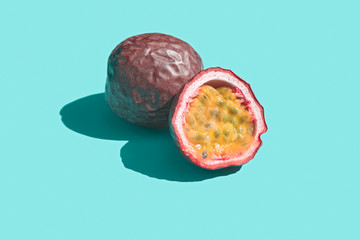 Passion fruit with shadow
