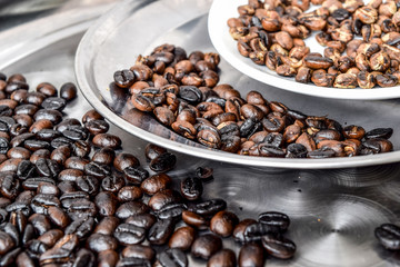 Coffee beans 3 level roast