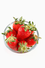 Strawberries in a bowl.