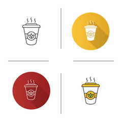 Tea to go icon