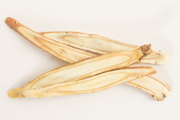 Traditional Chinese herbal health medicine ginseng.