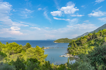 Beautiful landscape in Croatia.