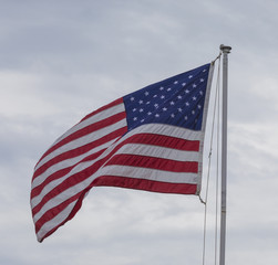 Obraz premium Flag in the wind