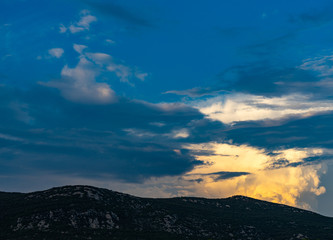 Beautiful landscape in Croatia.