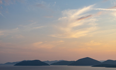 Beautiful landscape in Croatia.