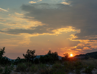 Beautiful landscape in Croatia.