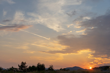 Beautiful landscape in Croatia.