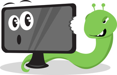 the virus is a computer