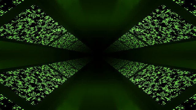 Digital Tunnel Background Seamless Loop