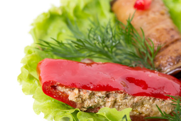 Delicious georgian appetizer phali.