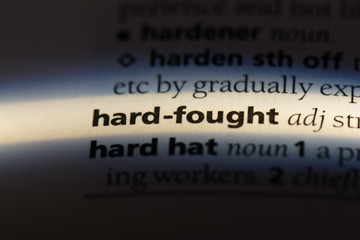 hard fought