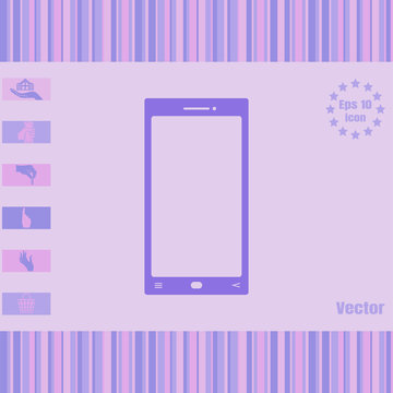 smart phone vector icon