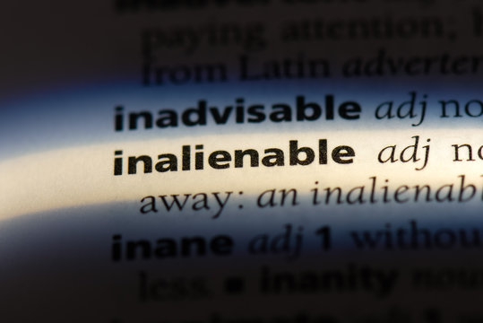 inalienable