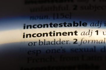 incontinent