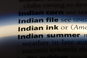 indian ink